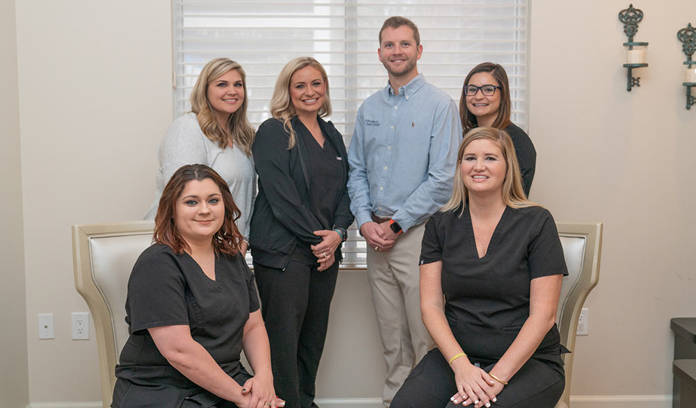 Dr Cason Hund and staff at Wando Family Dentistry in Mount Pleasant, SC.